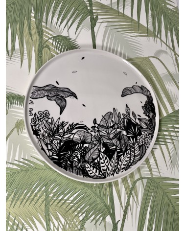 Porcelain Plate - Limited Edition Les Béguins by Pupa Maison Dejardin