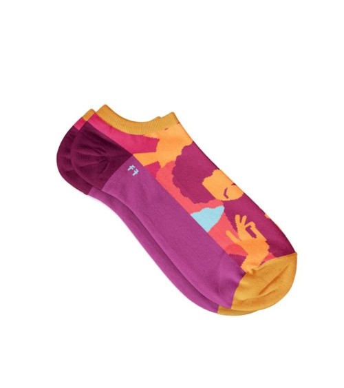 Trippy Guitars - Chaussettes basses Sock Affairs jolies pour femme originales pour homme chausset rigolotes drole Suisse