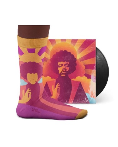 Trippy Guitars - Calzini Sock affairs - Music collection calze da uomo per donna divertenti simpatici particolari
