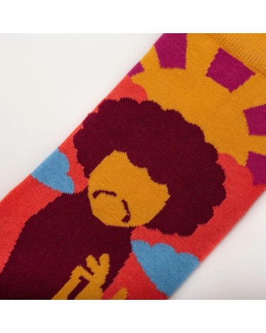 Trippy Guitars - Calzini Sock affairs - Music collection calze da uomo per donna divertenti simpatici particolari
