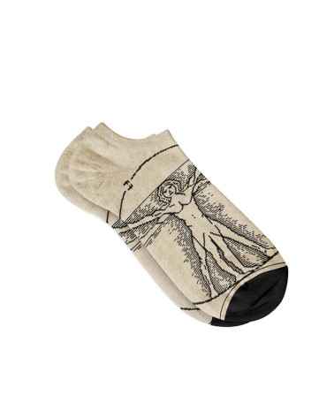 Calzini bassi - Uomo vitruviano Curator Socks calze da uomo per donna divertenti simpatici particolari