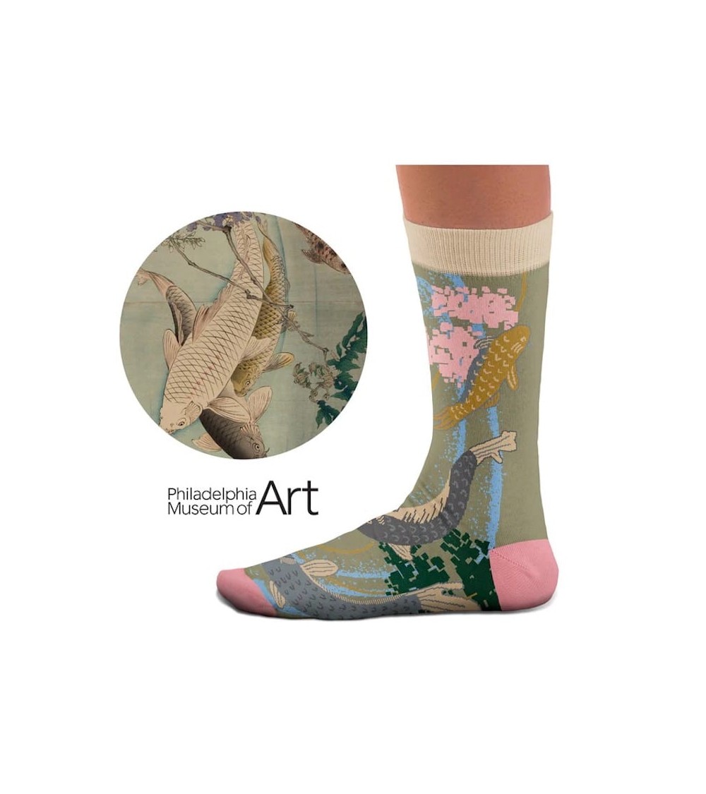 Socks - Carps Swimming Curator Socks funny crazy cute cool best pop socks for women men