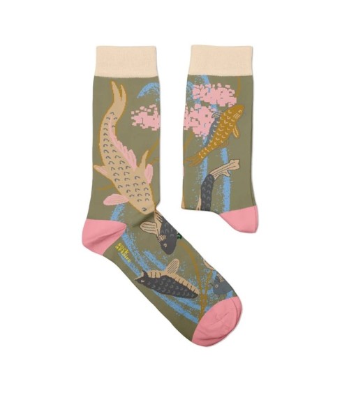 Socks - Carps Swimming Curator Socks funny crazy cute cool best pop socks for women men