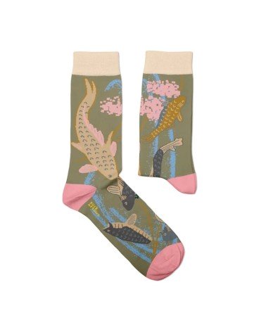 Calze - Carps Swimming Curator Socks calze da uomo per donna divertenti simpatici particolari