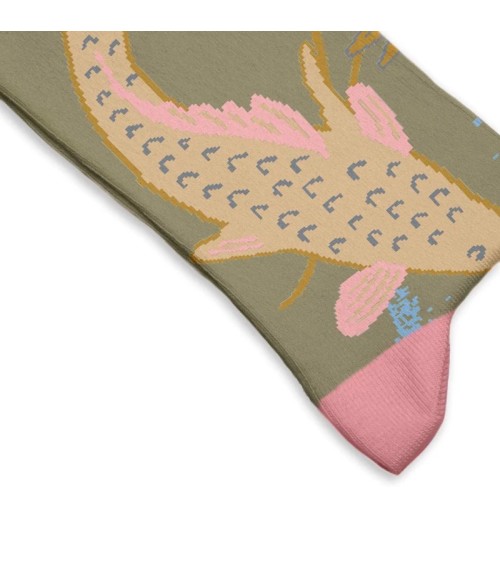 Chaussettes - Carps Swimming Curator Socks jolies pour femme originales pour homme chausset rigolotes drole Suisse