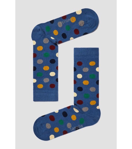 Socken BePolkadots - Blau Besocks socke kuschelsocken für damen lustig herren farbige coole socken