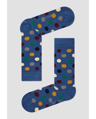 Socken BePolkadots - Blau Besocks socke kuschelsocken für damen lustig herren farbige coole socken