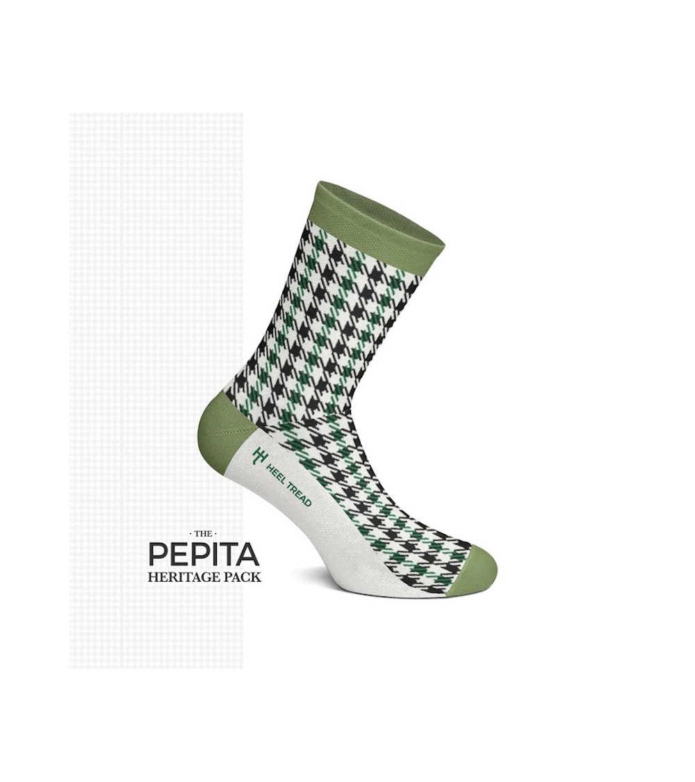 Socken - Pepita Heritage Pack Heel Tread socke kuschelsocken für damen lustig herren farbige coole socken