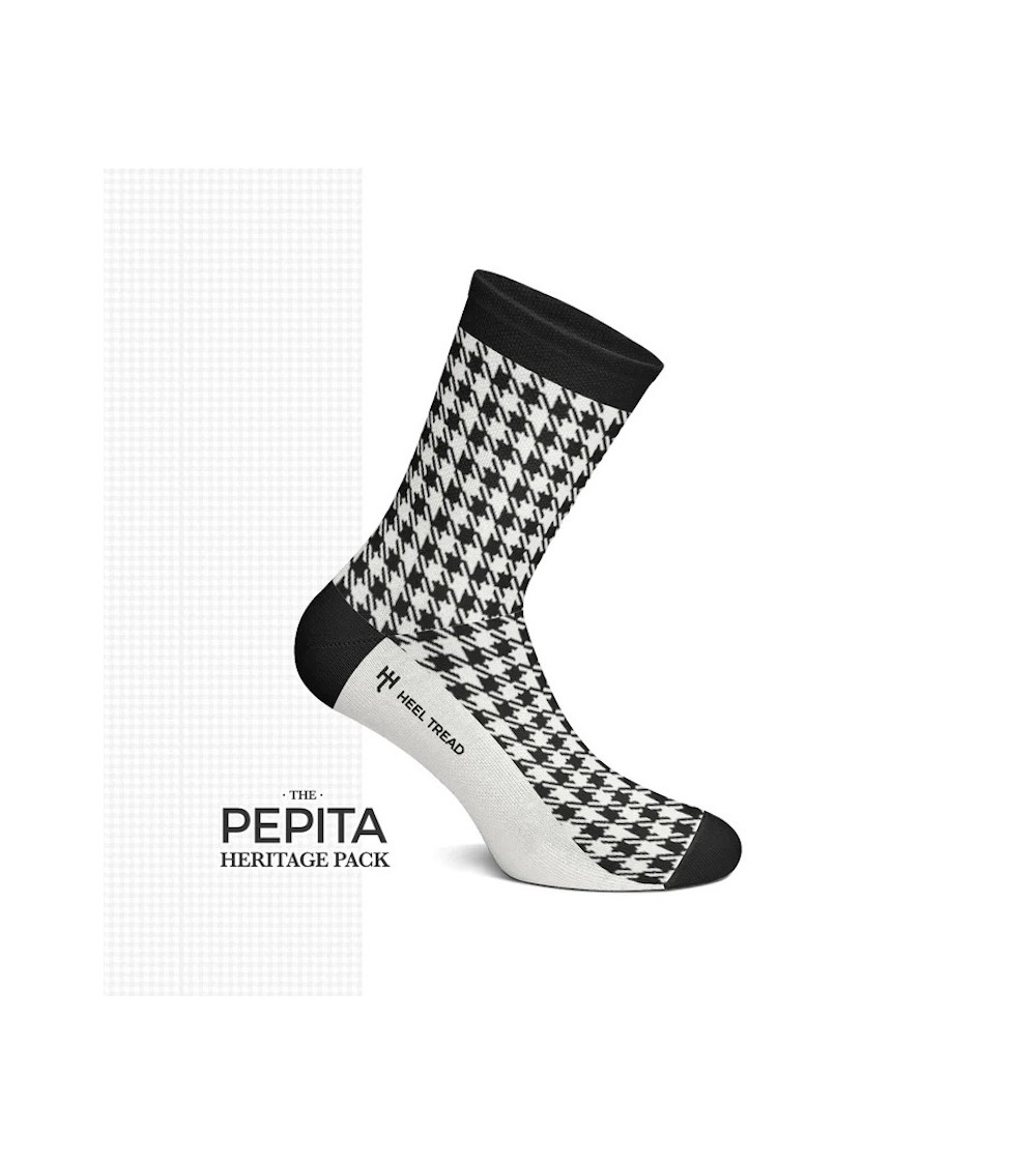 Calzini - Pepita Heritage Pack Heel Tread calze da uomo per donna divertenti simpatici particolari