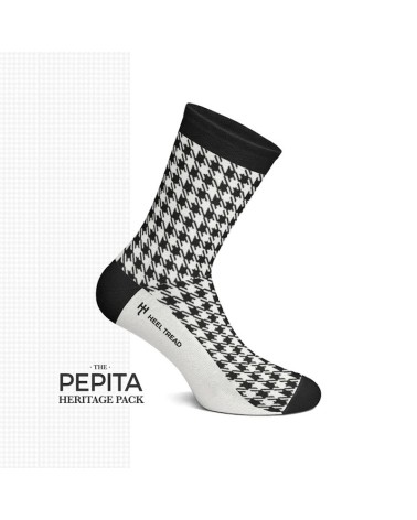 Calzini - Pepita Heritage Pack Heel Tread calze da uomo per donna divertenti simpatici particolari