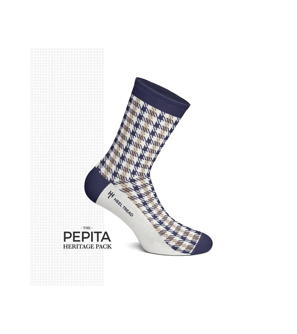 Calzini - Pepita Heritage Pack Heel Tread calze da uomo per donna divertenti simpatici particolari