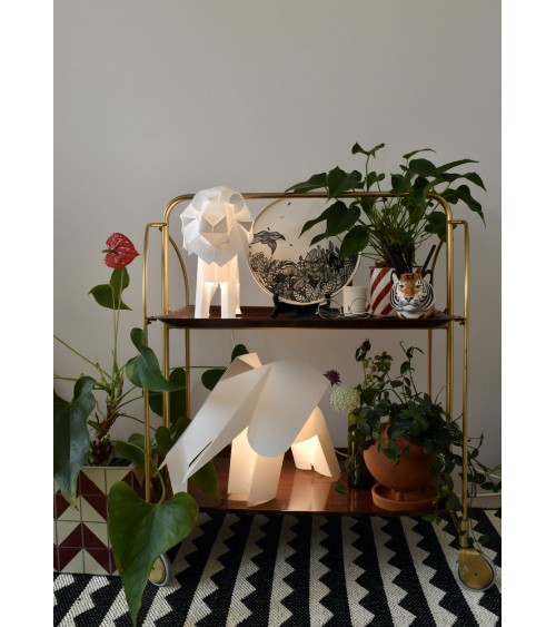Leone - Portapenne e Vasi per piante Quail Ceramics da scrivania eleganti design originali bambina particolari