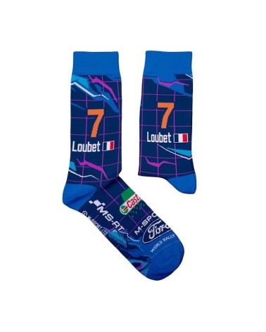 Chaussettes - 2023 Loubet M-Sport Heel Tread jolies chausset pour homme femme fantaisie drole originales