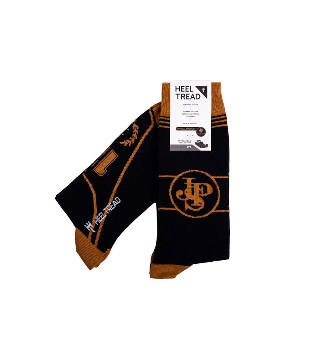 Chaussettes - Lotus 97T JPS Heel Tread jolies pour femme originales pour homme chausset rigolotes drole Suisse