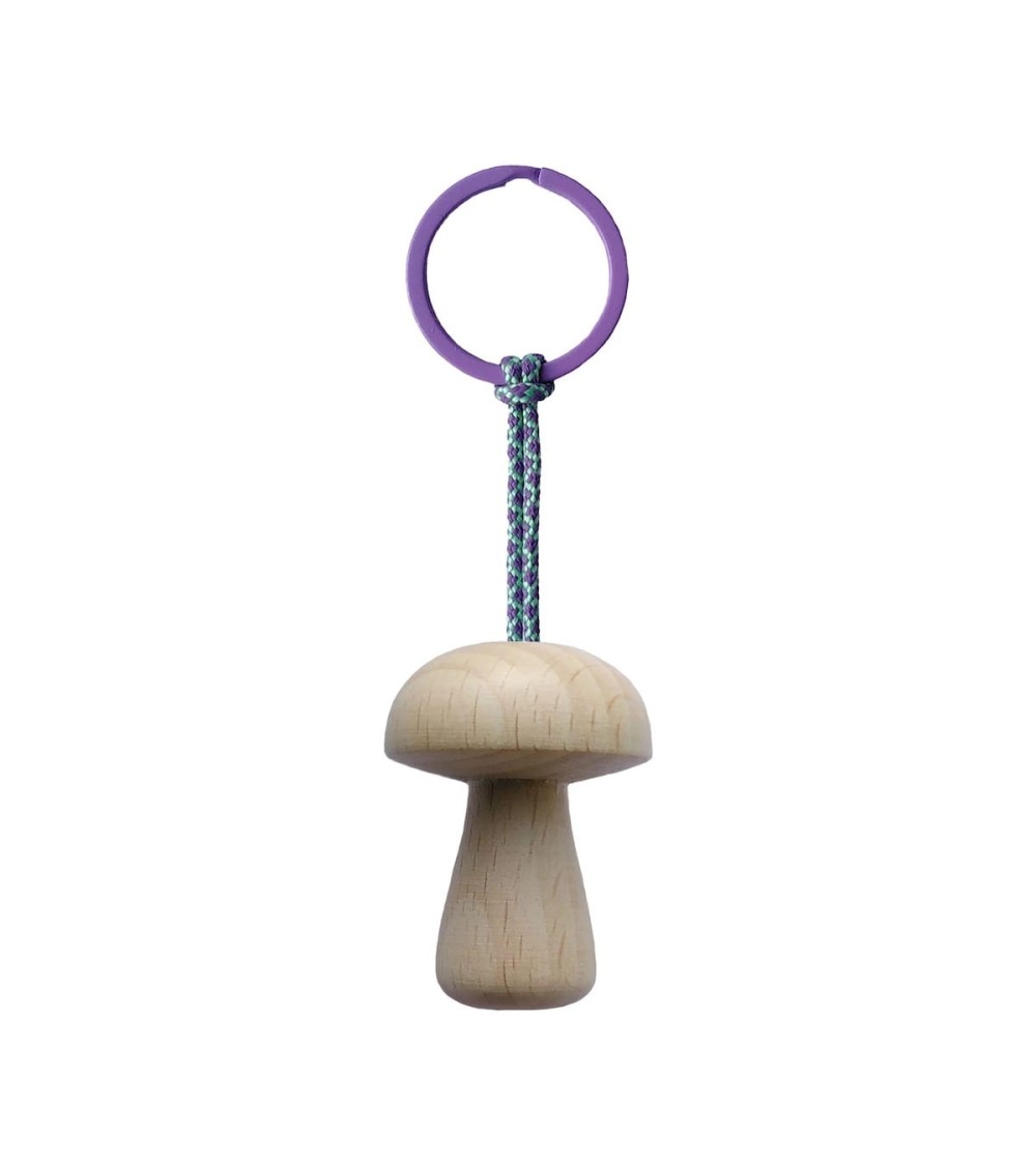Pilz Nr. 3 - Schlüsselanhänger aus Holz 5mm Paper geschenkidee schweiz kaufen