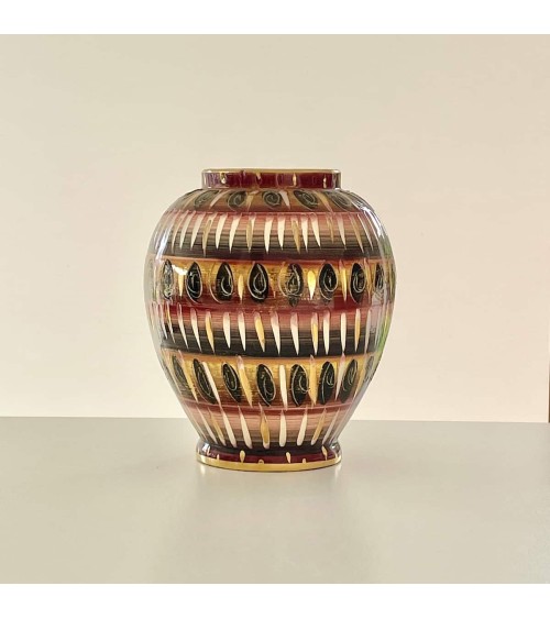 Vaso Smyrne - H. Bequet Quaregnon - Vintage kitatori mobili Oggetto di design vintage svizzera