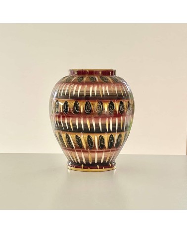 Vaso Smyrne - H. Bequet Quaregnon - Vintage kitatori mobili Oggetto di design vintage svizzera