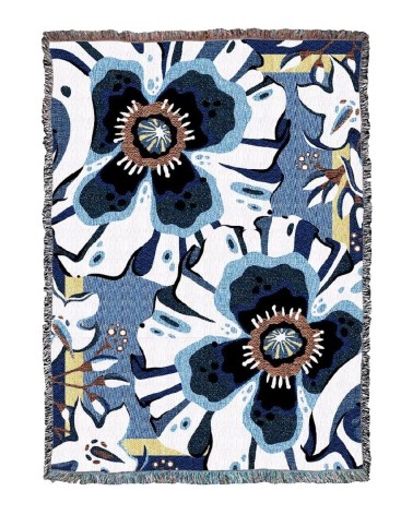 Deadly Bloom Hypnos - Decke aus Baumwolle House of Hopstock Sofa Kuscheldecke Bettdecke Tagesdecke Wohndecke kaufen Schweiz