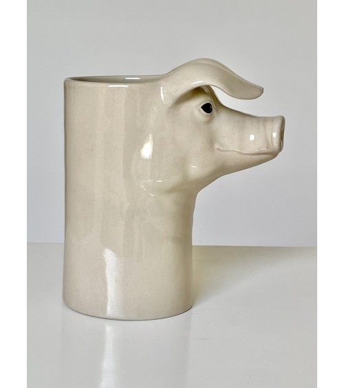 British Lop - Ceramic Utensil Holder Quail Ceramics