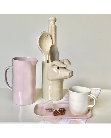 Schwein - Küchen utensilienhalter Quail Ceramics Schweiz kaufen