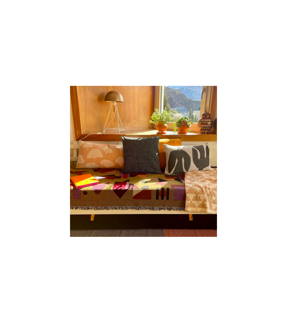 Space Odyssey Mars - Woven cotton blanket House of Hopstock best cozy soft throws and blankets for sofa
