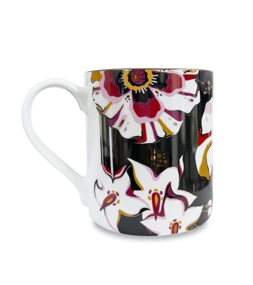 Set di tazze / Mug Black and White in Porcellana - Elisir Home