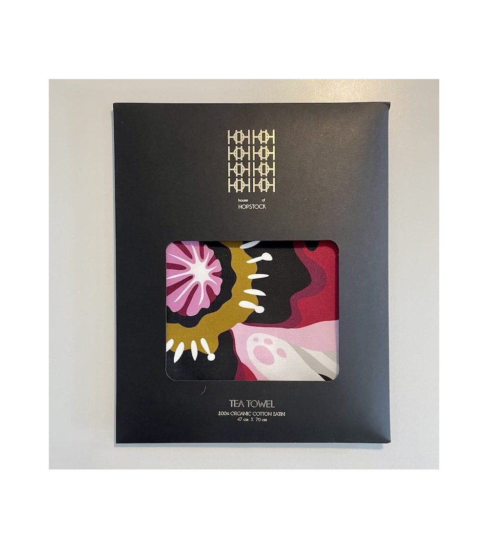 Deadly Bloom Drama - Torchon de cuisine House of Hopstock torchon vaisselle qualité serviette haut de gamme beaux essuie main...