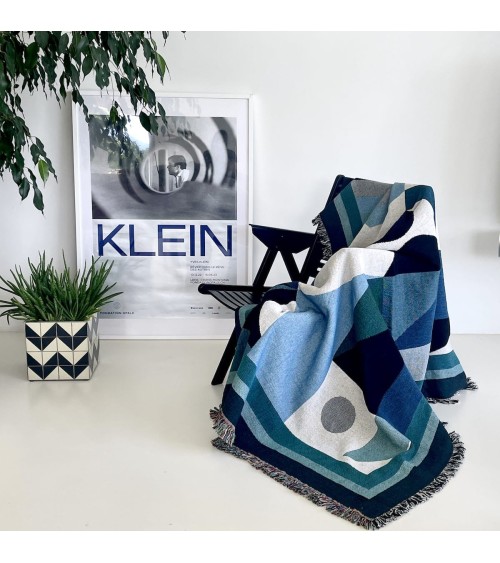 Space Odyssey Neptune - Kuscheldecke aus Baumwolle House of Hopstock Sofa Kuscheldecke Bettdecke Tagesdecke Wohndecke kaufen ...
