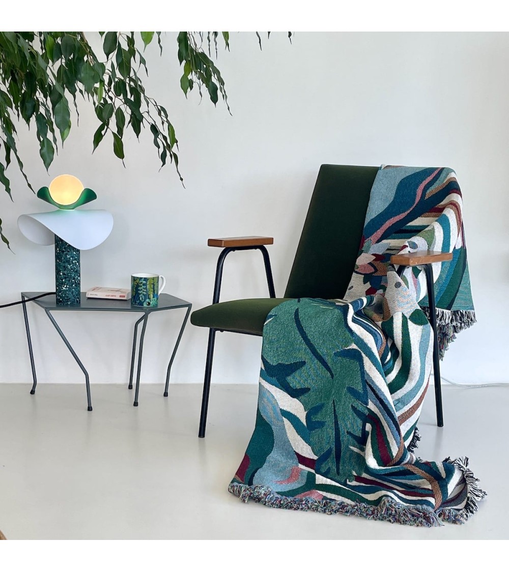 Tropicana - Kuscheldecke House of Hopstock Sofa Kuscheldecke Bettdecke Tagesdecke Wohndecke kaufen Schweiz