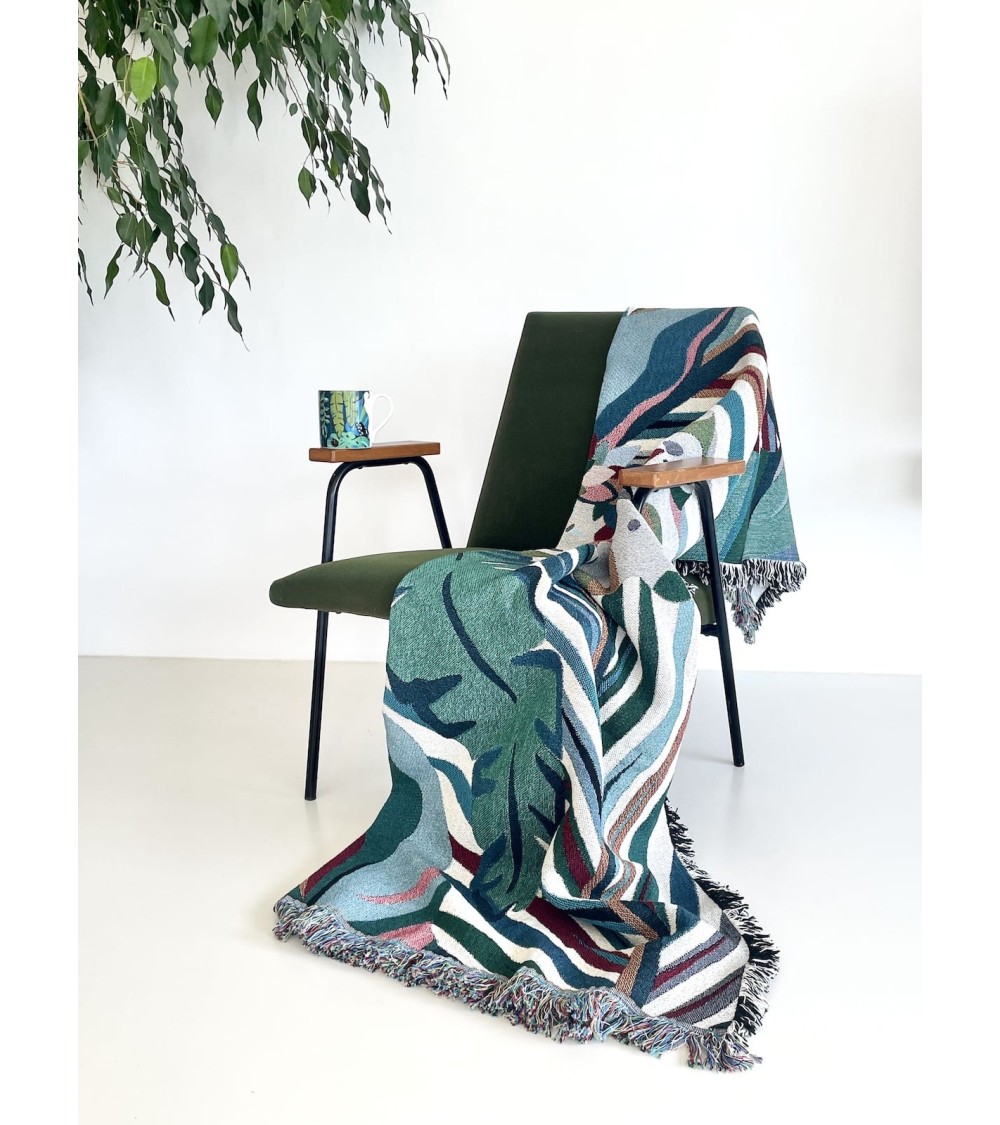 Tropicana - Kuscheldecke House of Hopstock Sofa Kuscheldecke Bettdecke Tagesdecke Wohndecke kaufen Schweiz