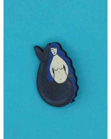 Brooch - Mermaid Su Owen broches and pins hat pin badges collectible