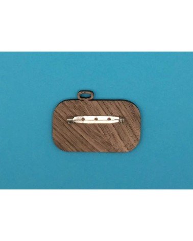 Brooch - Save our Sardines Su Owen broches and pins hat pin badges collectible