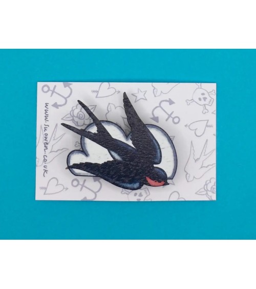 Brooch - Swallow Su Owen broches and pins hat pin badges collectible
