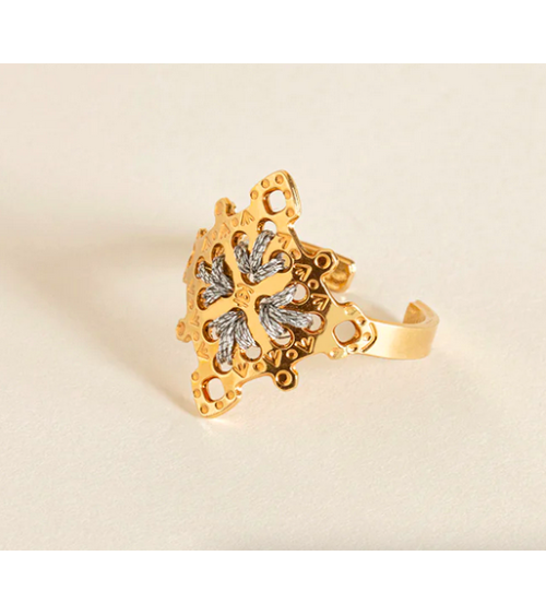 CALA Gold Silver - Verstellbarer Ring Camille Enrico Paris damen frau kinder spezielle kaufen