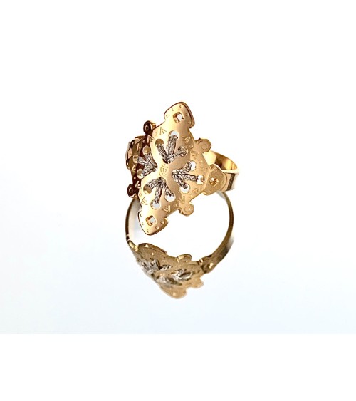 CALA Gold Silver - Adjustable ring Camille Enrico Paris cute fashion design designer for women