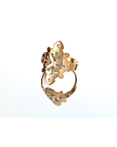 CALA Or Silver - Bague ajustable Camille Enrico Paris fantaisie original femme suisse
