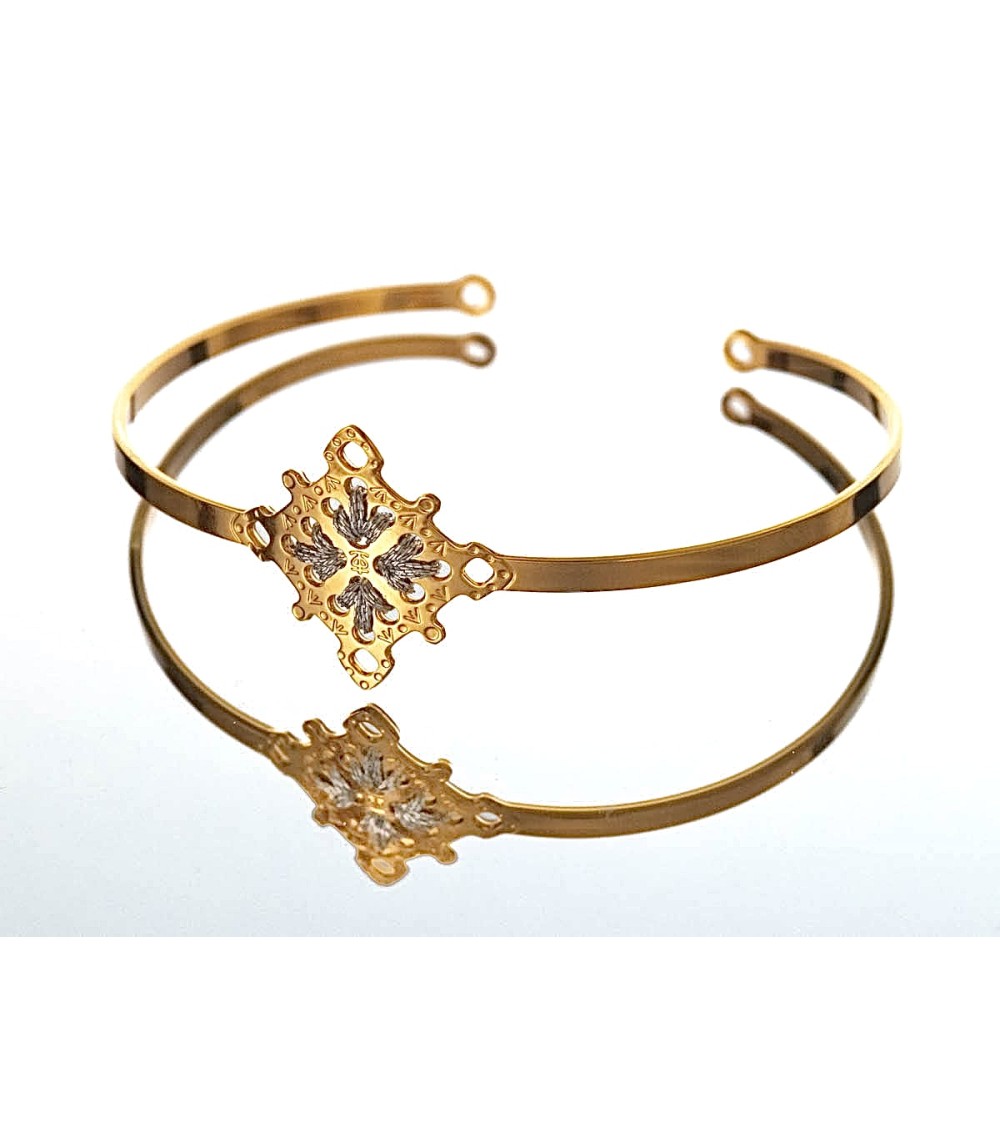 COMA Silver - Bangle Bracelet Camille Enrico Paris cute fashion design designer for women