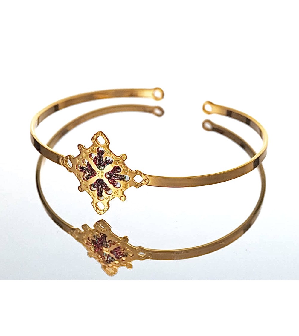 COMA Multico - Bracelet jonc Camille Enrico Paris fantaisie original femme suisse