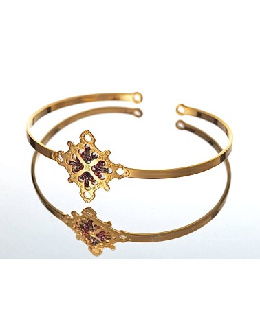 COMA Multico - Bracelet jonc Camille Enrico Paris fantaisie original femme suisse