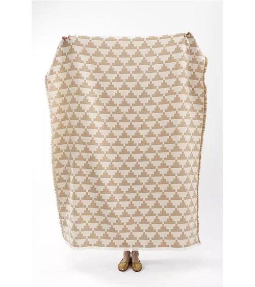 Coperta di cotone - CONFECT Nude Brita Sweden coperte plaid di qualità per da divano svizzera