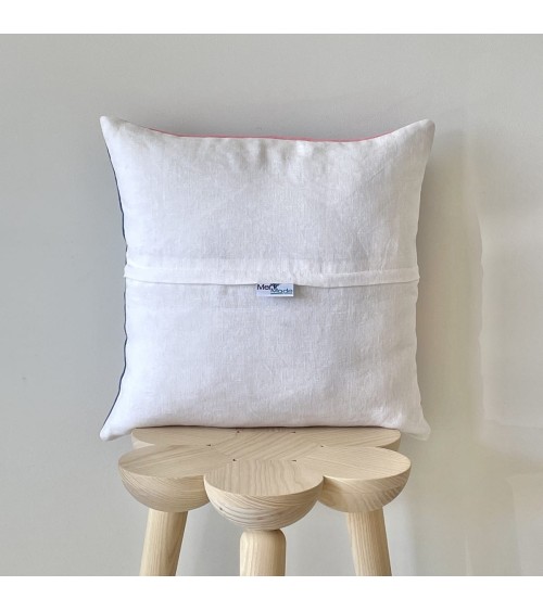 Amélie - Housse de Coussin 40x40 cm Mermade Impressions Textiles coussins décoratifs pour canapé salon deco original suisse
