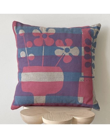 Amélia - Kissenbezug 40x40 cm Mermade Impressions Textiles zierkissen sofa deko kissen kaufen dekokissen sofakissen