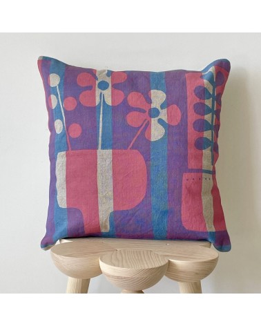 Amélia - Kissenbezug 40x40 cm Mermade Impressions Textiles zierkissen sofa deko kissen kaufen dekokissen sofakissen