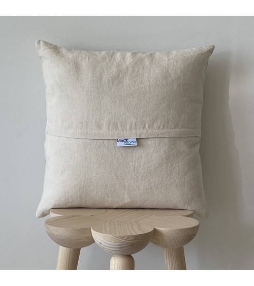 Domitille - Housse de Coussin 40x40 cm Mermade Impressions Textiles pour canapé decoratif salon chaise deco