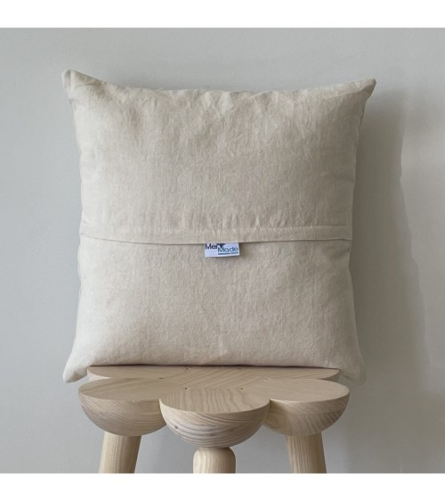 Domitille - Housse de Coussin 40x40 cm Mermade Impressions Textiles coussins décoratifs pour canapé salon deco original suisse