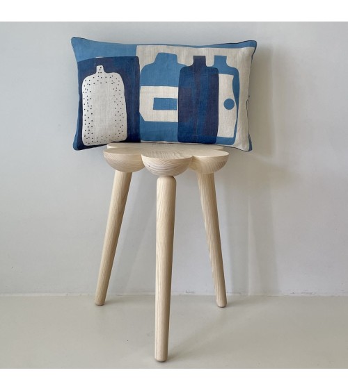 Cachou - Housse de Coussin Mermade Impressions Textiles pour canapé decoratif salon chaise deco