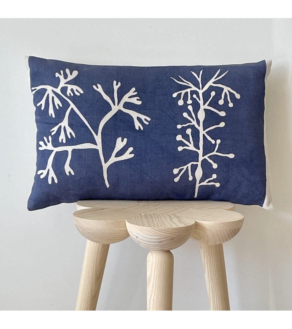 Laisses de mer - Housse de Coussin Mermade Impressions Textiles coussins décoratifs pour canapé salon deco original suisse