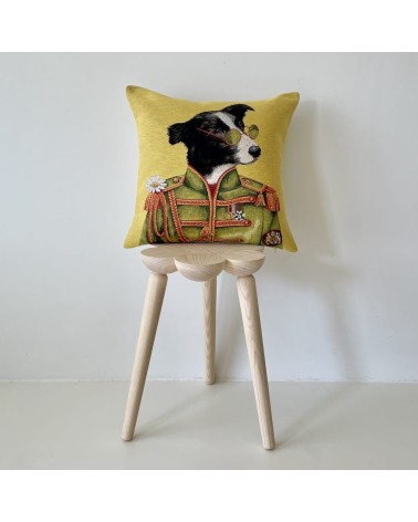 Border Collie Lennon - Copricuscini divano Yapatkwa cuscini decorativi per divano deco di lusso originale