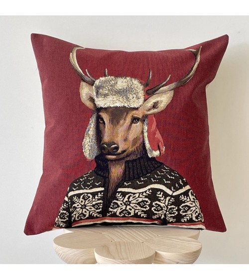 Mountain Stag - Cushion cover Yapatkwa best throw pillows sofa cushions covers decorative