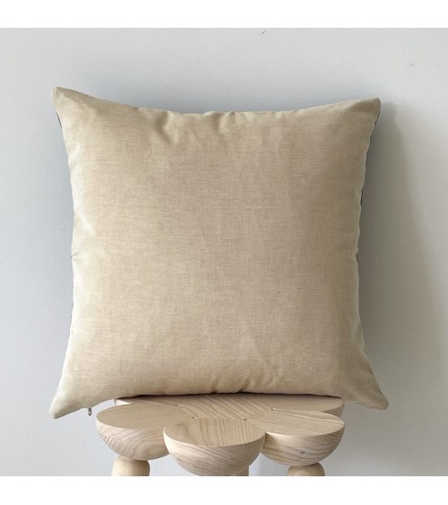 Cerf alpiniste - Housse de coussin Yapatkwa coussins décoratifs pour canapé salon deco original suisse